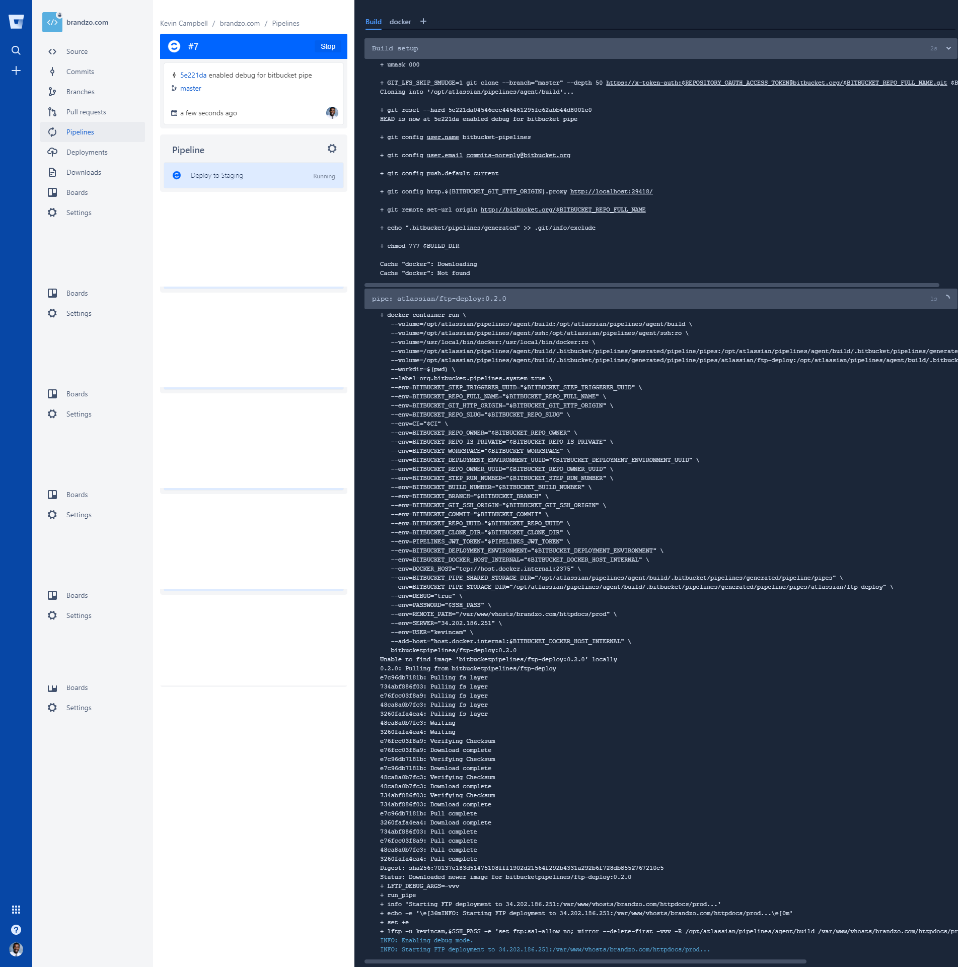 Can T Get Ftp Pipe To Work