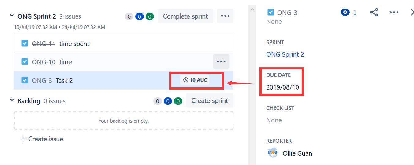 Solved Due date shown on jira nextgen board does not mat...