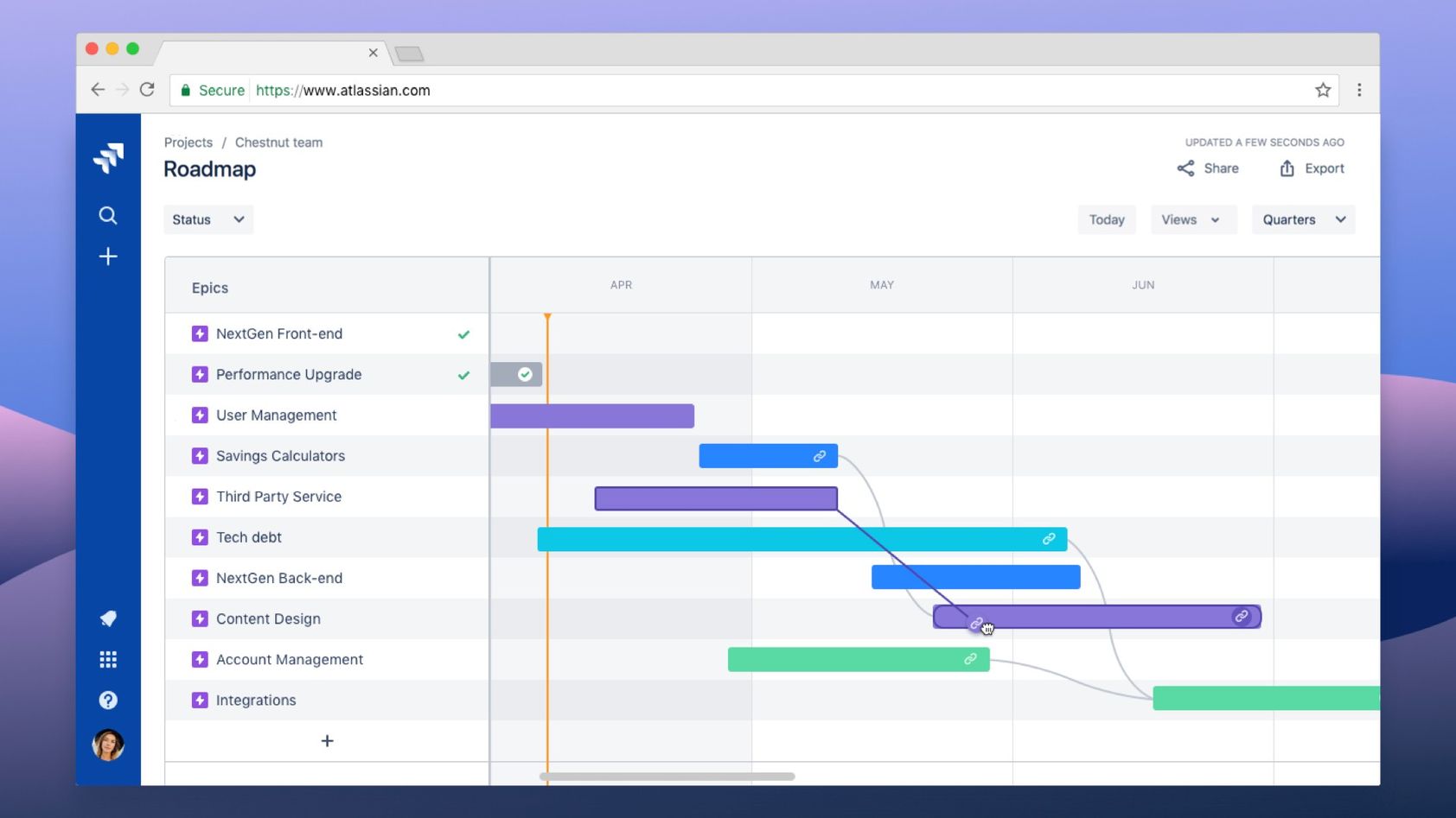 Jira Roadmap Template