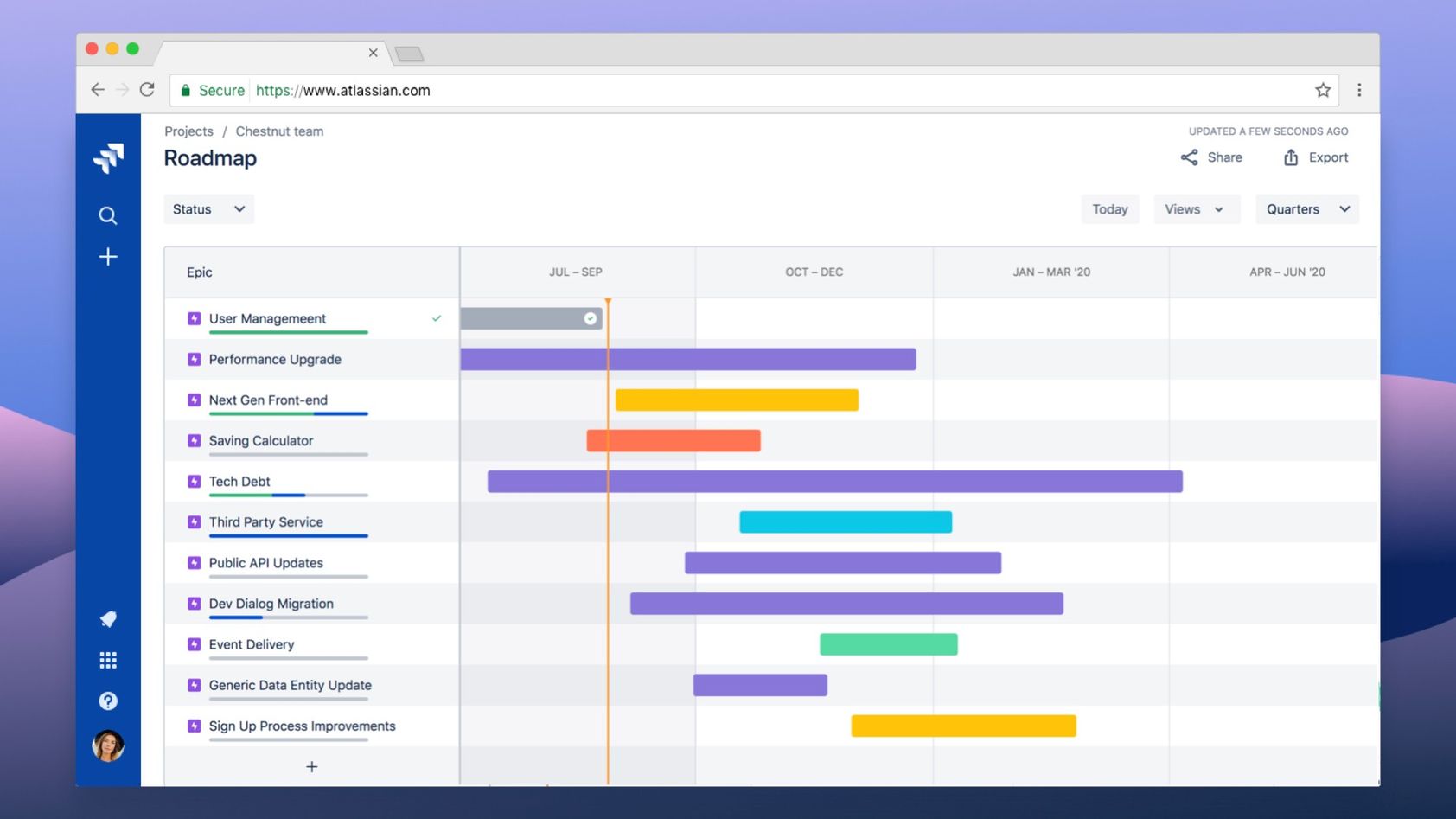 Дорожная карта в jira