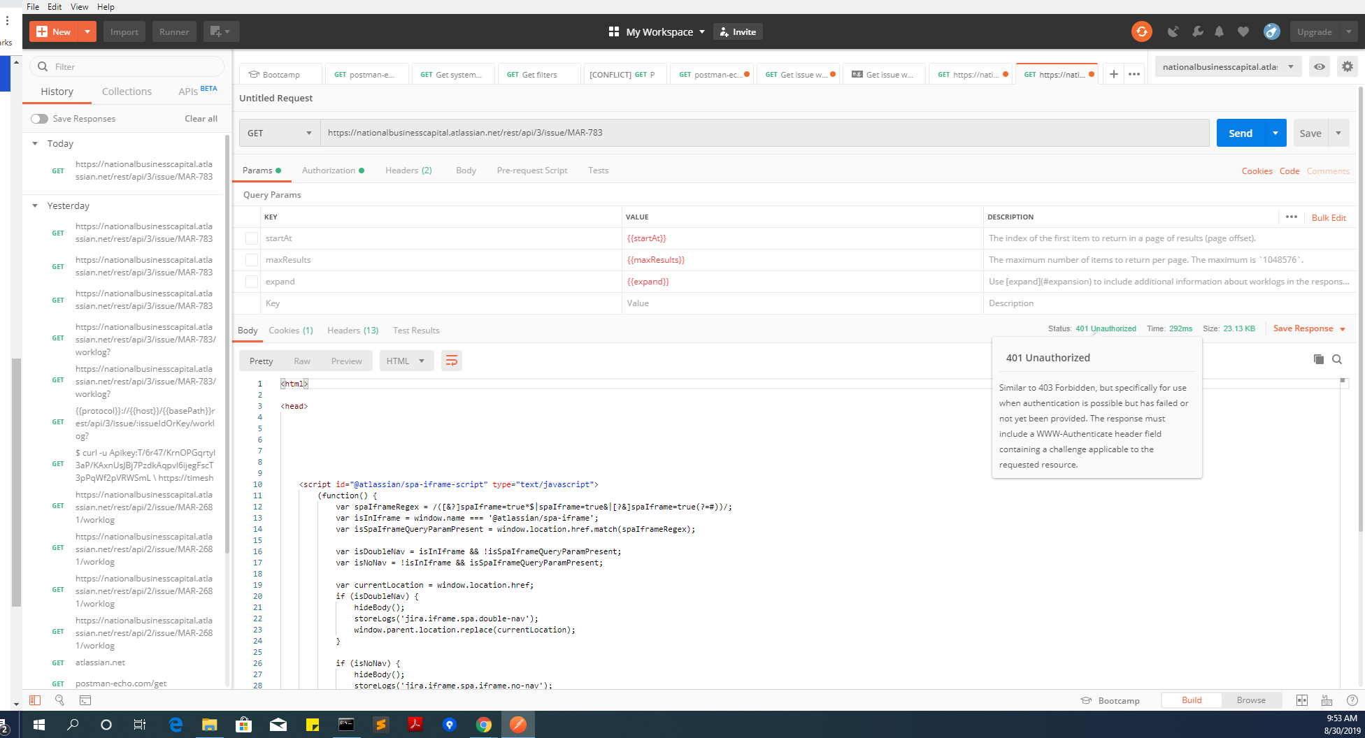Solved: Rest API and Postman: can't "GET" fields from Clou...
