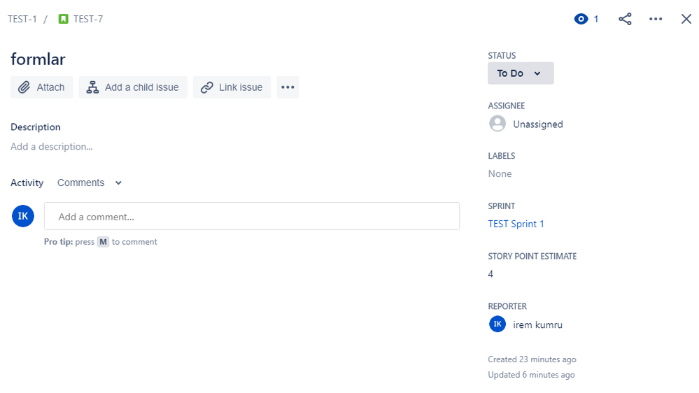 What does it mean labels on the scrum board?