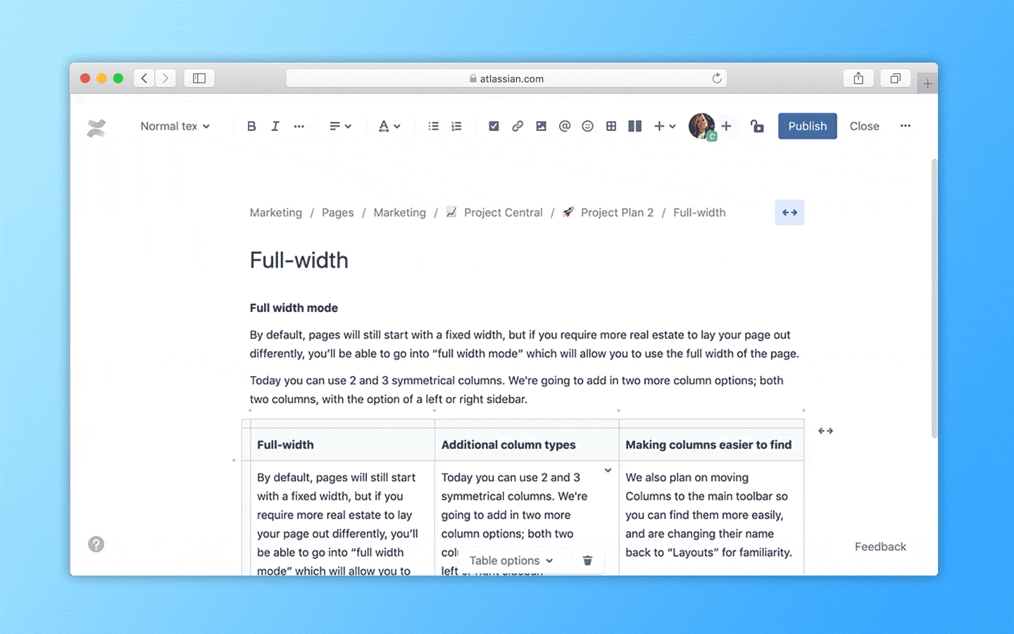 Fresh Full Width And Colorful New Features Atlassian Community