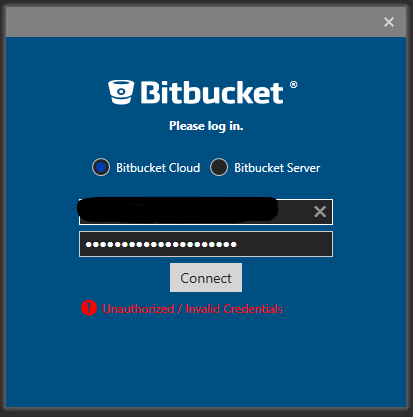 Bitbucket extension for visual studio - not allowi...