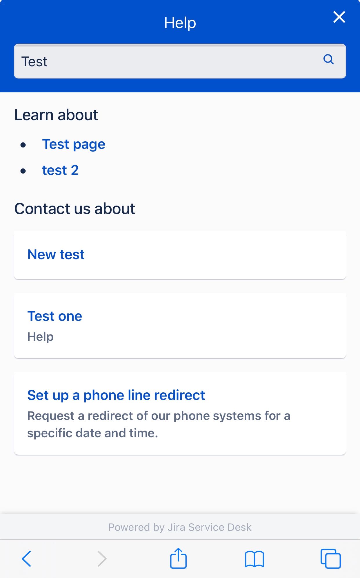 Is There Any Mobile Support For The Helpdesk Widge