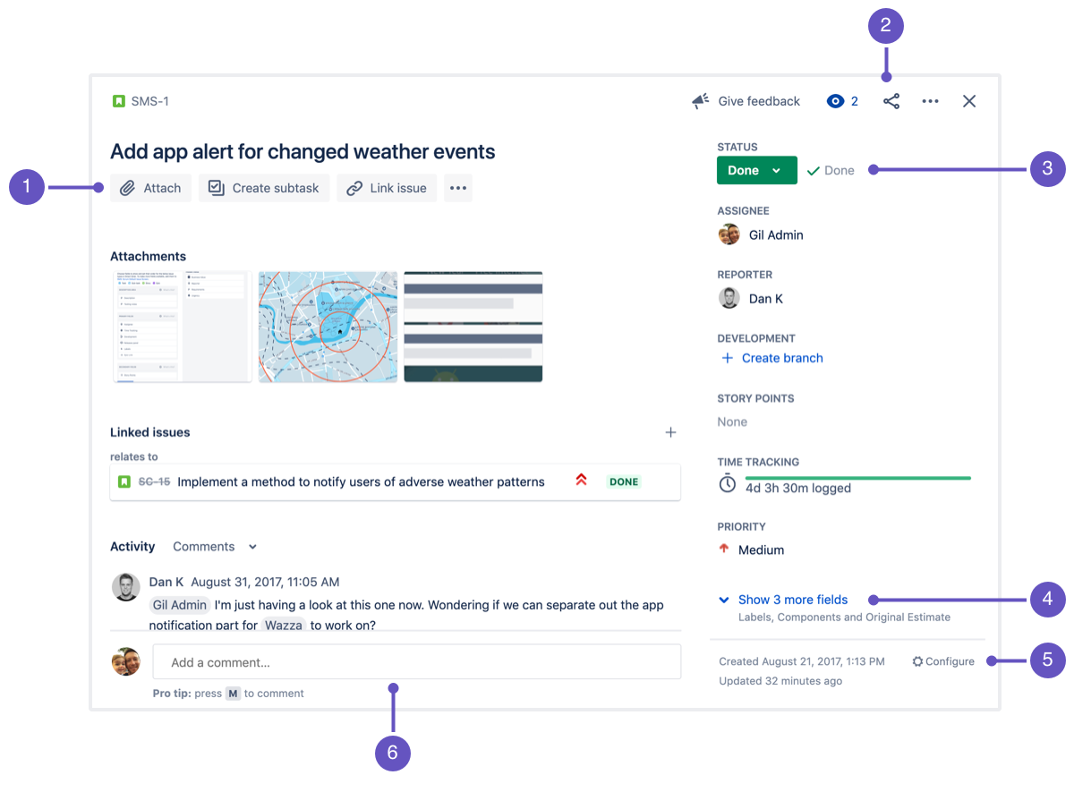 How to show the Priority Icon in the board