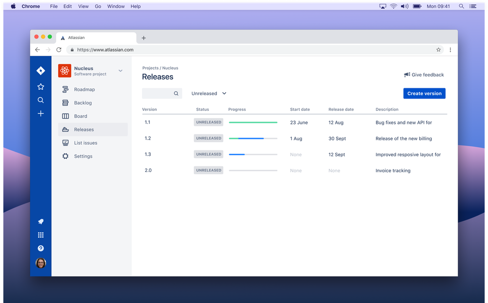 Releases and Versions are now available in Jira Software Cloud next-gen ...