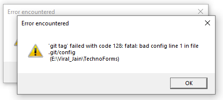 Solved Git Status Failed With Code 128 Error Bad Sign