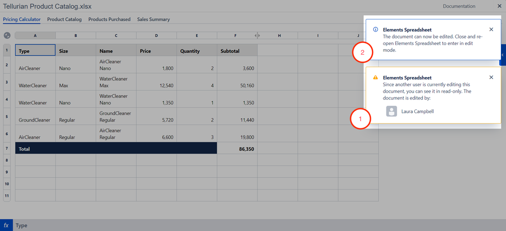 Elements Spreadsheet concurrent editing notifications.png