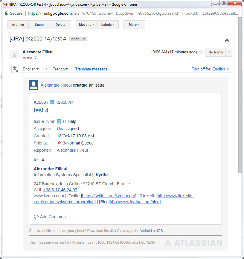 Customer notifications Templates different between...