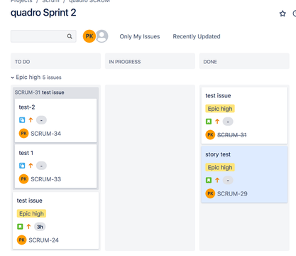 Solved Kanban Board With Epic Swimlanes Not Showing Grand