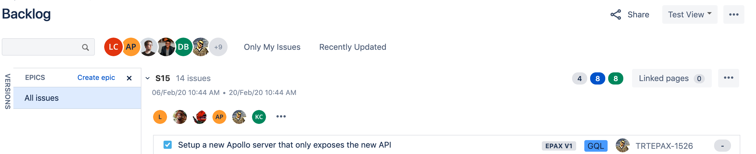 Solved How Do I Show The Epic Sidebar In Backlog 