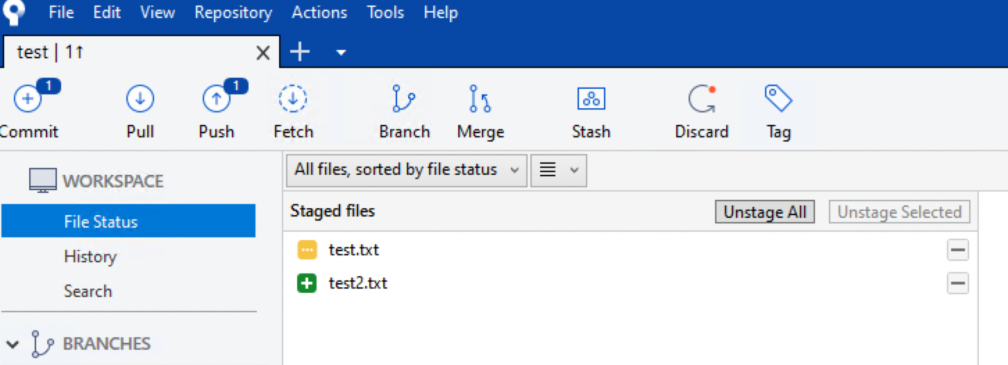 Solved 画面上に表示されるファイルの先頭のマークについて
