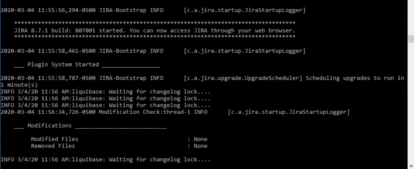 Solved: Jira liquibase waiting for changelog lock and Uplo...