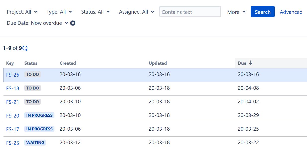 Jira sorts and filters due date incorrectly