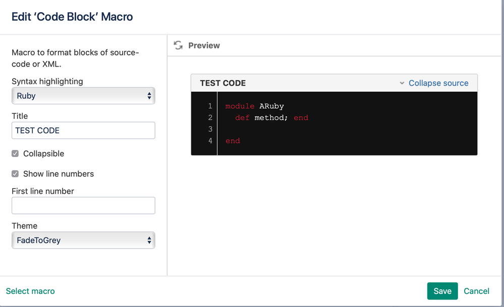 How To Control The Formatting For Code Blocks