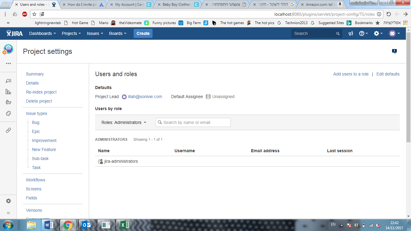 How do I invite people to view/edit my project?