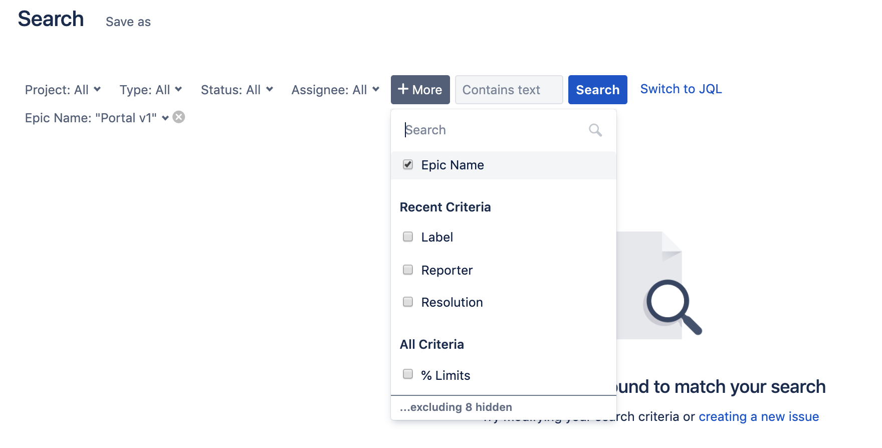 Solved Filter By Epic Name Not Working