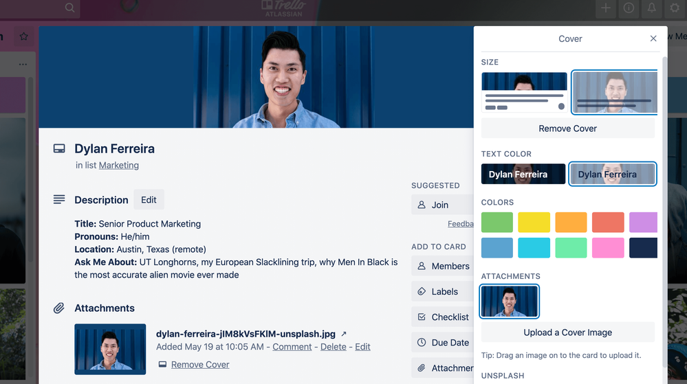 introducing card colors and full covers on trello