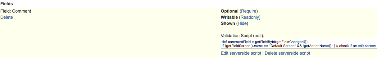 Solved Can T Hide Comment Field On Edit Screen Using Meth