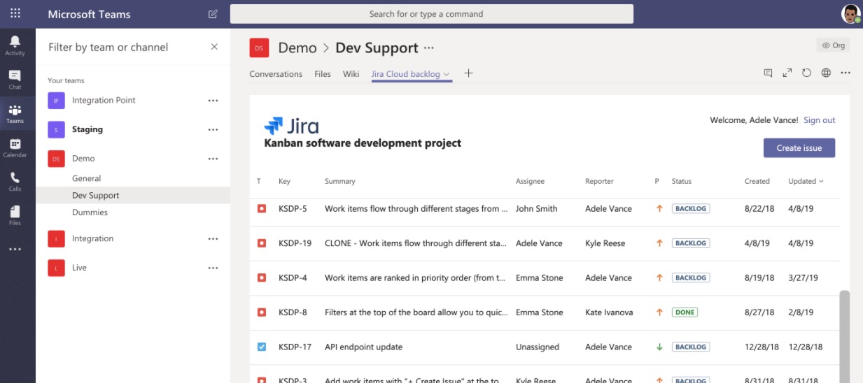 Jira Cloud for Microsoft Teams without Microsoft a...